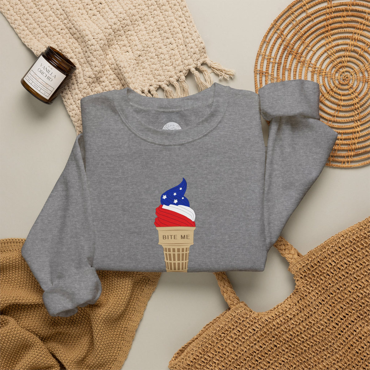 Copy of Halloween 'Boo' Moon Crewneck Sweatshirt