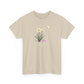 Daffodil Bouquet Tee — "re-born" Floral Graphic T‑Shirt