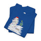 Christmas Snowman T‑Shirt - 'nailed it' Funny Holiday Tee