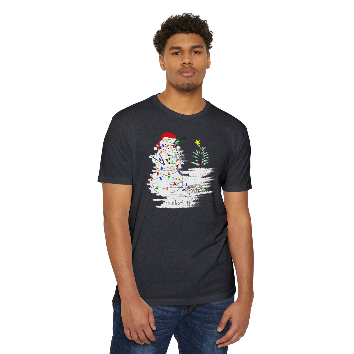 nailed it winter Unisex CVC Jersey T-shirt