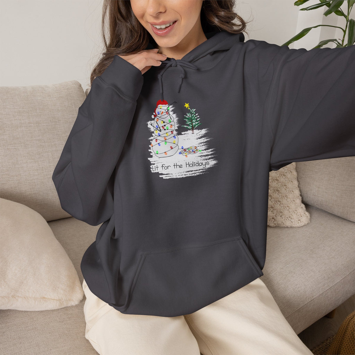 "Lit for the Holidays" Hoodie