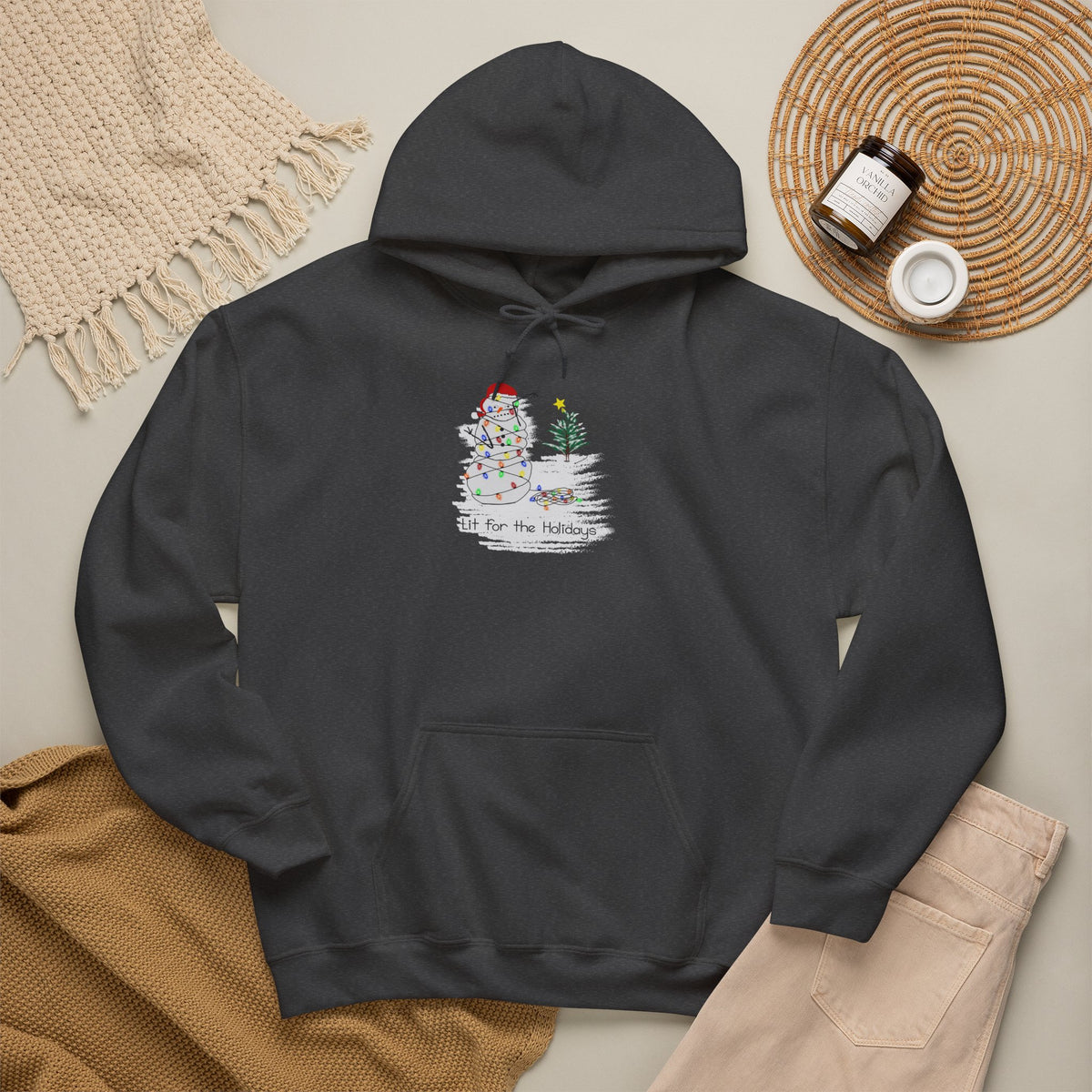 "Lit for the Holidays" Hoodie