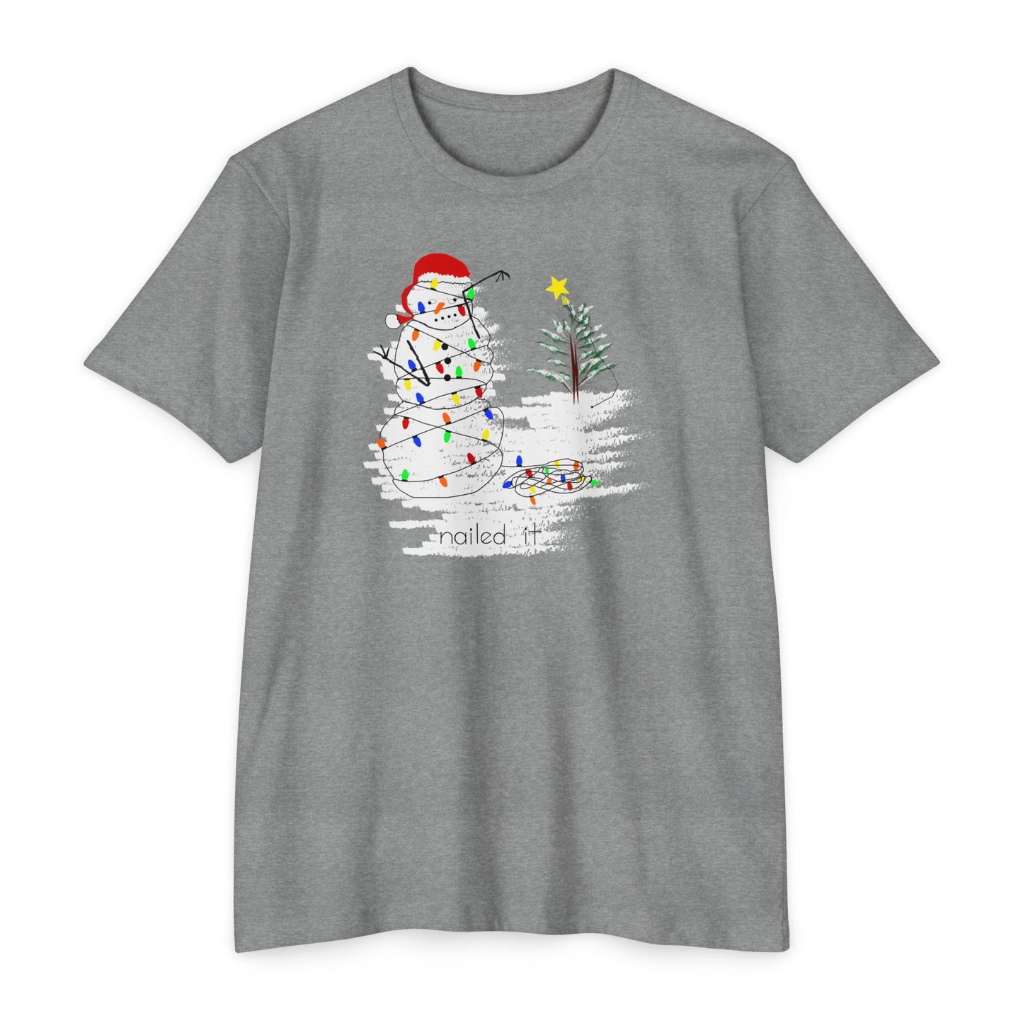 nailed it winter Unisex CVC Jersey T-shirt