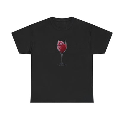 Grapes turned into wine