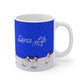 Dance thru Life Mug — Snowman Holiday Coffee Cup (11oz)