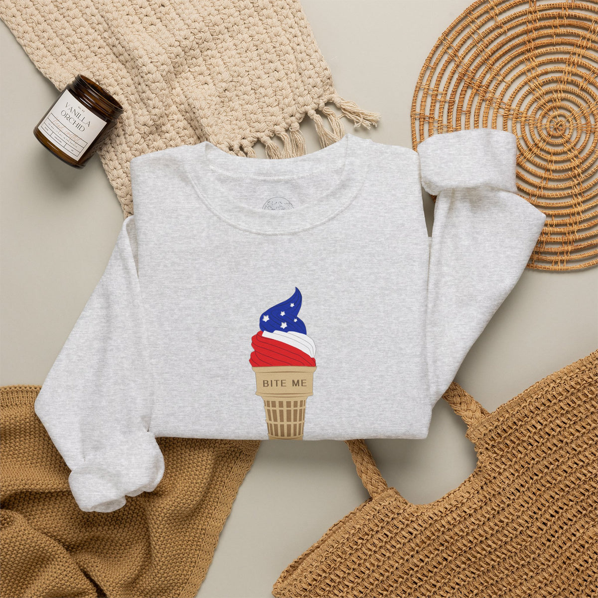 Copy of Halloween 'Boo' Moon Crewneck Sweatshirt