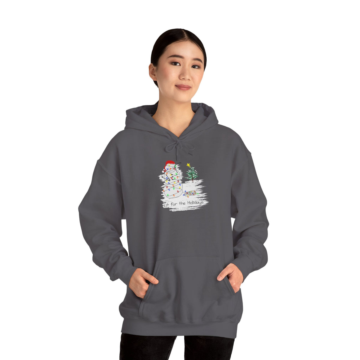 "Lit for the Holidays" Hoodie