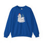 Winter Snowman Crewneck Sweatshirt – 'Lit for the Hollidays'