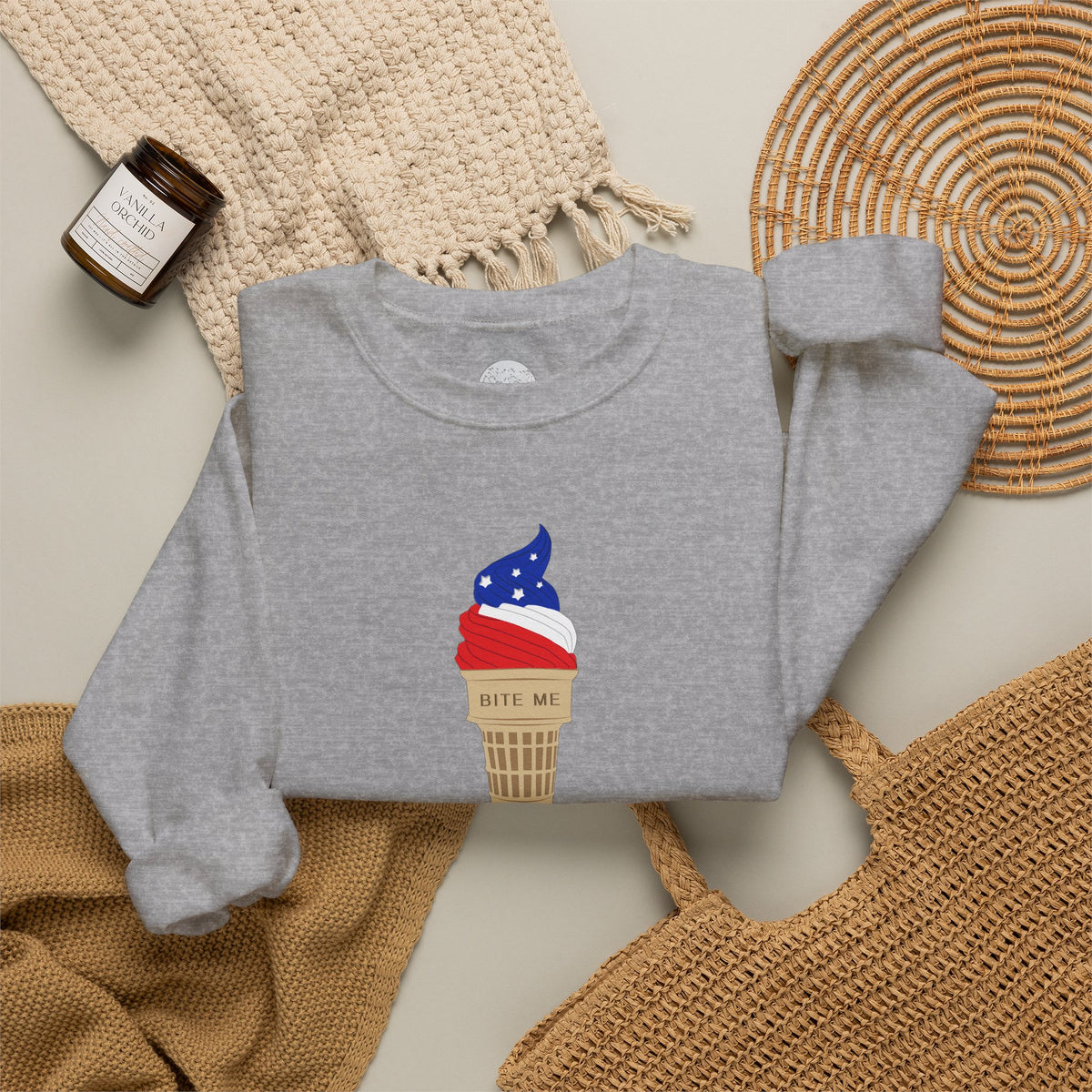 Copy of Halloween 'Boo' Moon Crewneck Sweatshirt