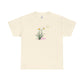 Daffodil Bouquet Tee — "re-born" Floral Graphic T‑Shirt