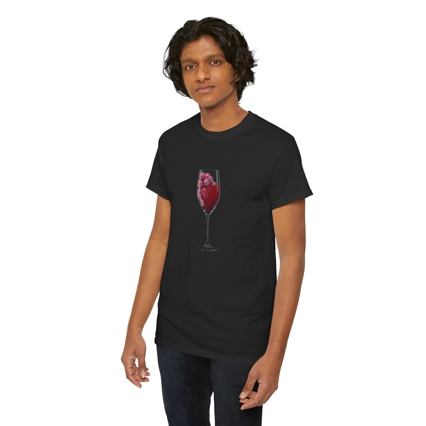 Grapes turned into wine