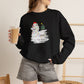 Winter Snowman Crewneck Sweatshirt – 'Lit for the Hollidays'