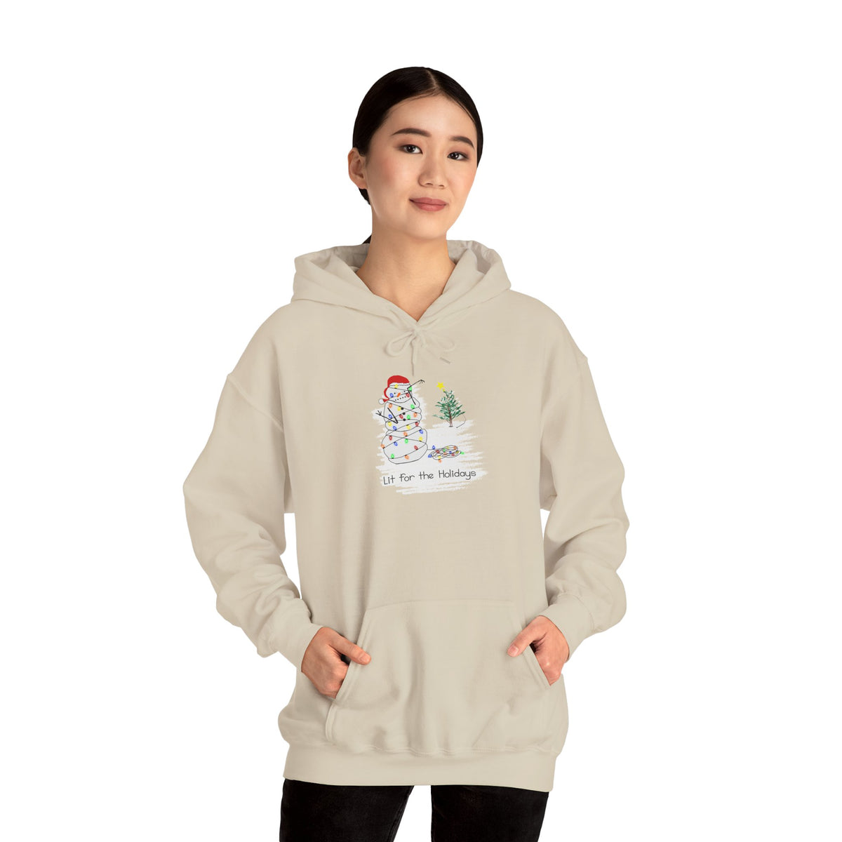 "Lit for the Holidays" Hoodie