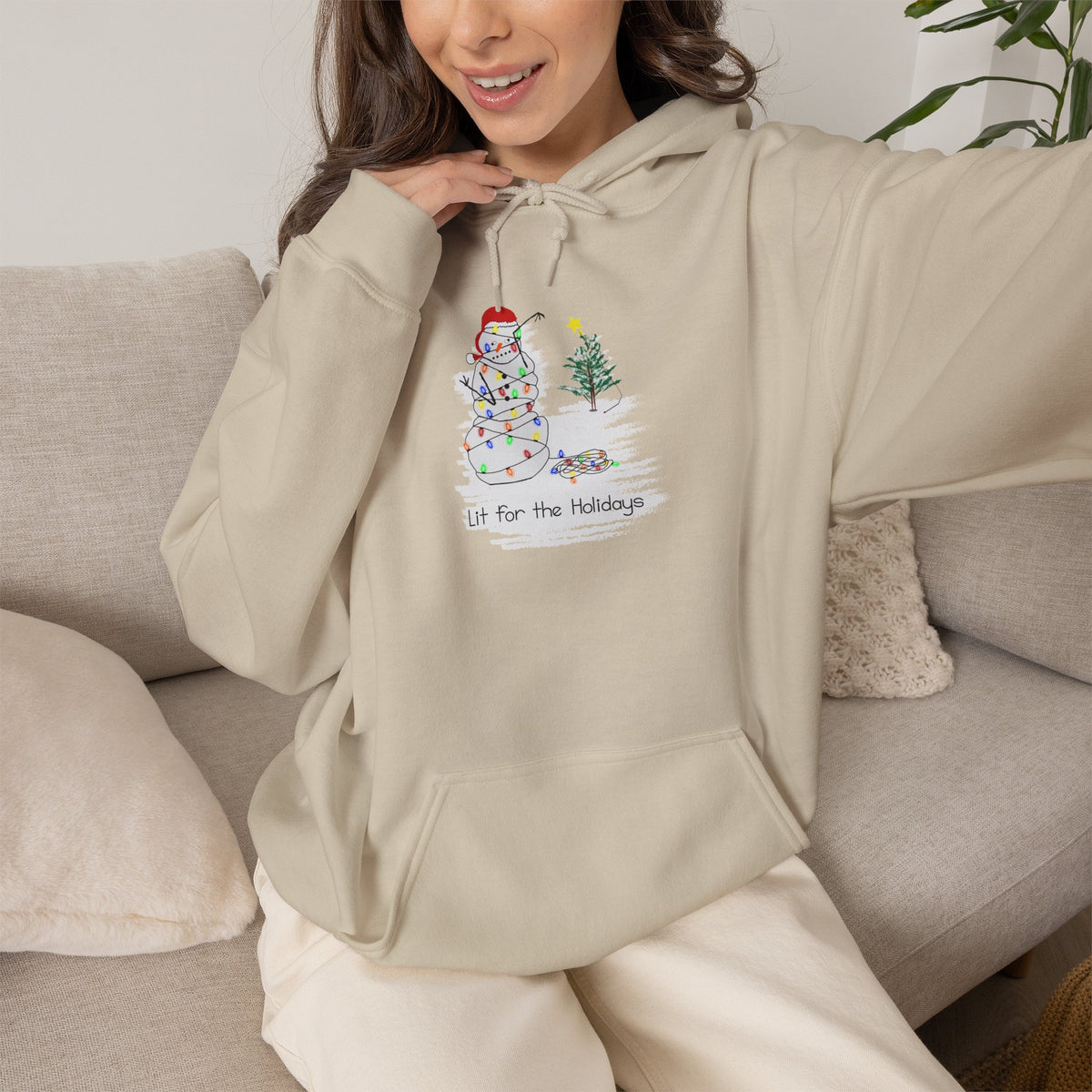 "Lit for the Holidays" Hoodie
