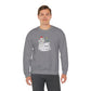 Winter Snowman Crewneck Sweatshirt – 'Lit for the Hollidays'