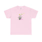 Daffodil Bouquet Tee — "re-born" Floral Graphic T‑Shirt