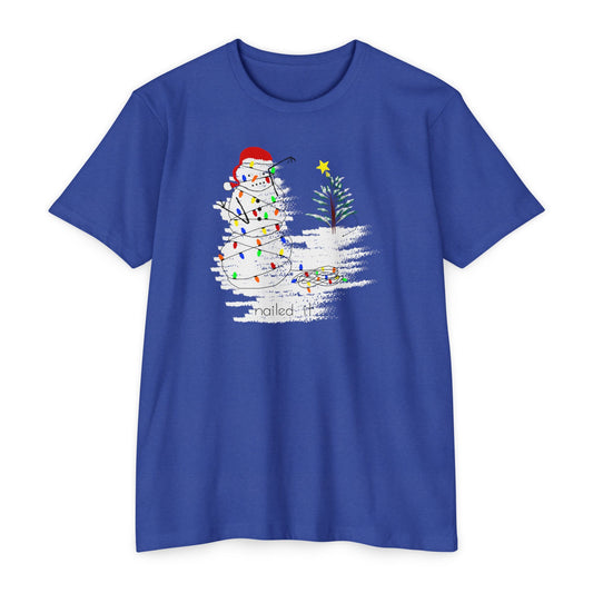 nailed it winter Unisex CVC Jersey T-shirt