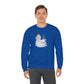 Winter Snowman Crewneck Sweatshirt – 'Lit for the Hollidays'