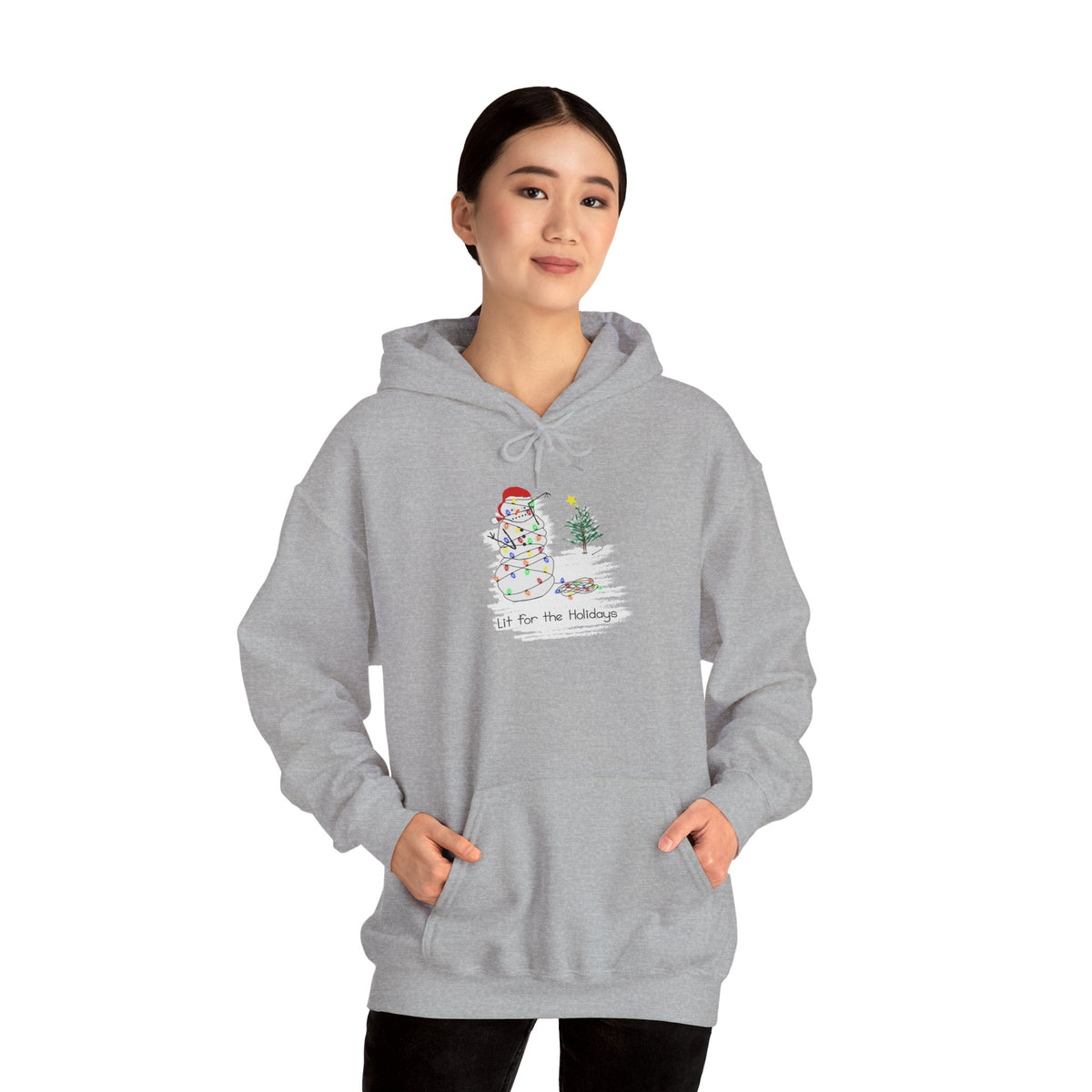 "Lit for the Holidays" Hoodie