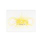 Ceramic Photo Tile — Golden Glory 'Glory Belongs To' Decorative Keepsake