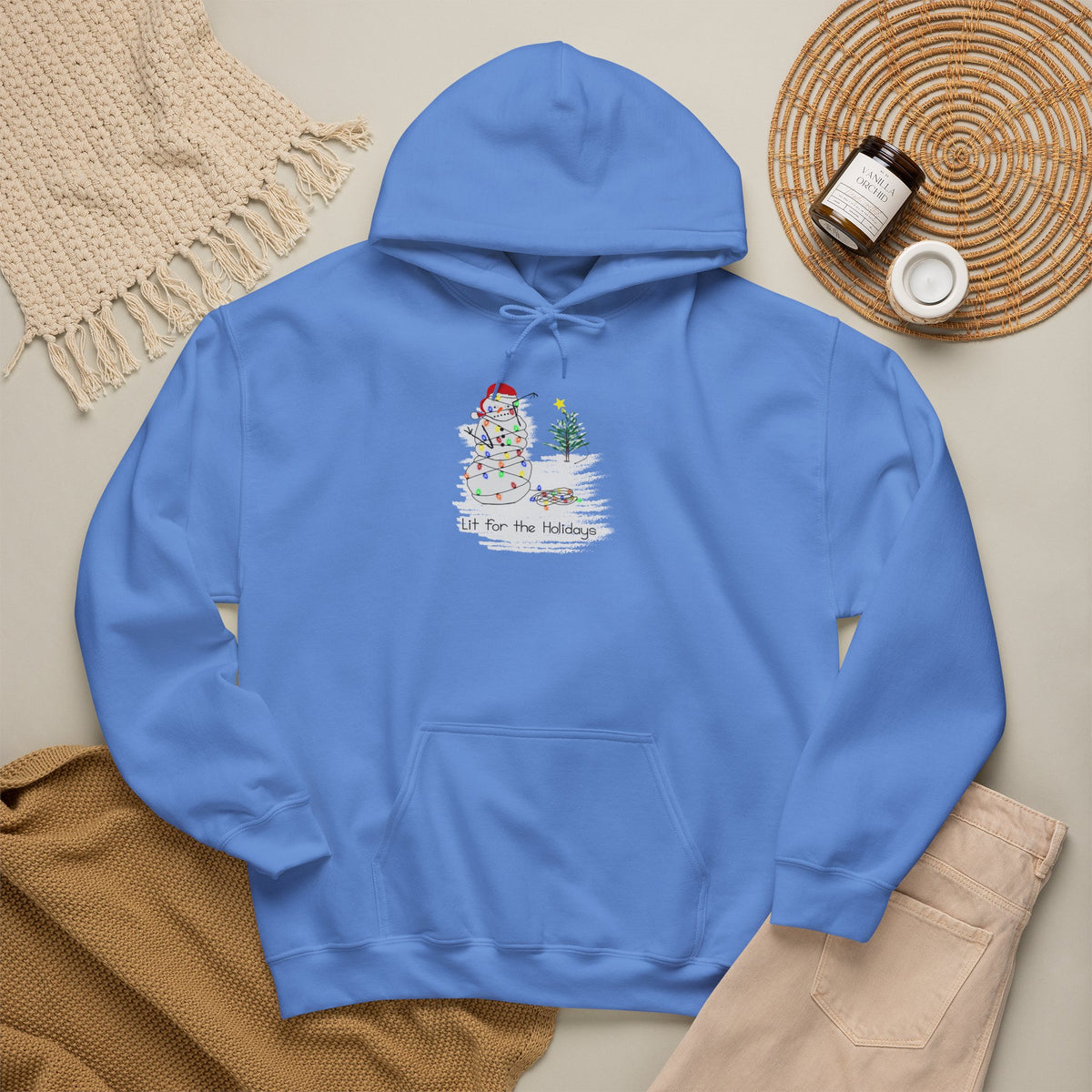 "Lit for the Holidays" Hoodie