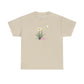 Daffodil Bouquet Tee — "re-born" Floral Graphic T‑Shirt