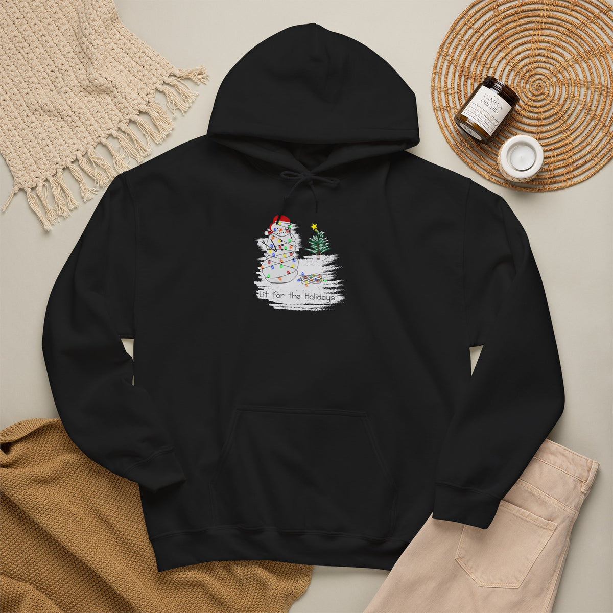 "Lit for the Holidays" Hoodie