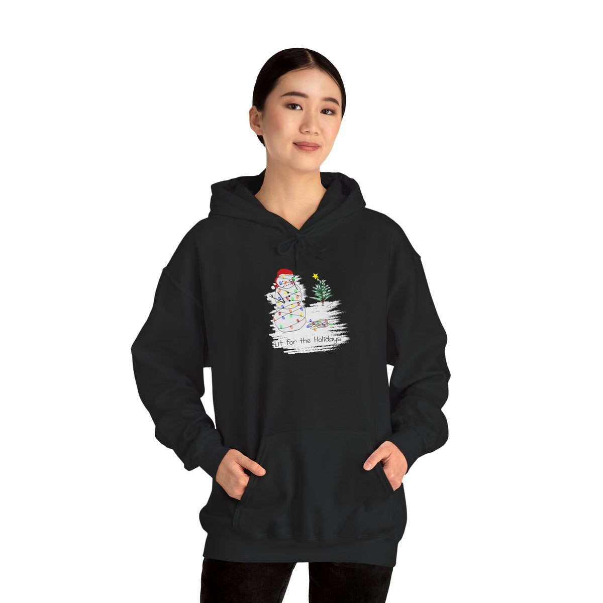 "Lit for the Holidays" Hoodie