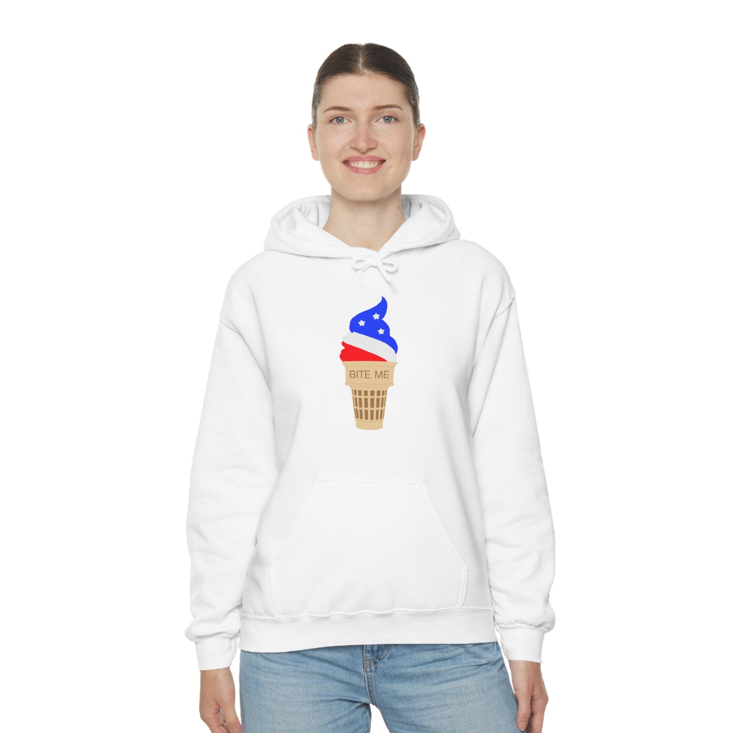 Bite Me Unisex Heavy Blend™ Hooded Sweatshirt