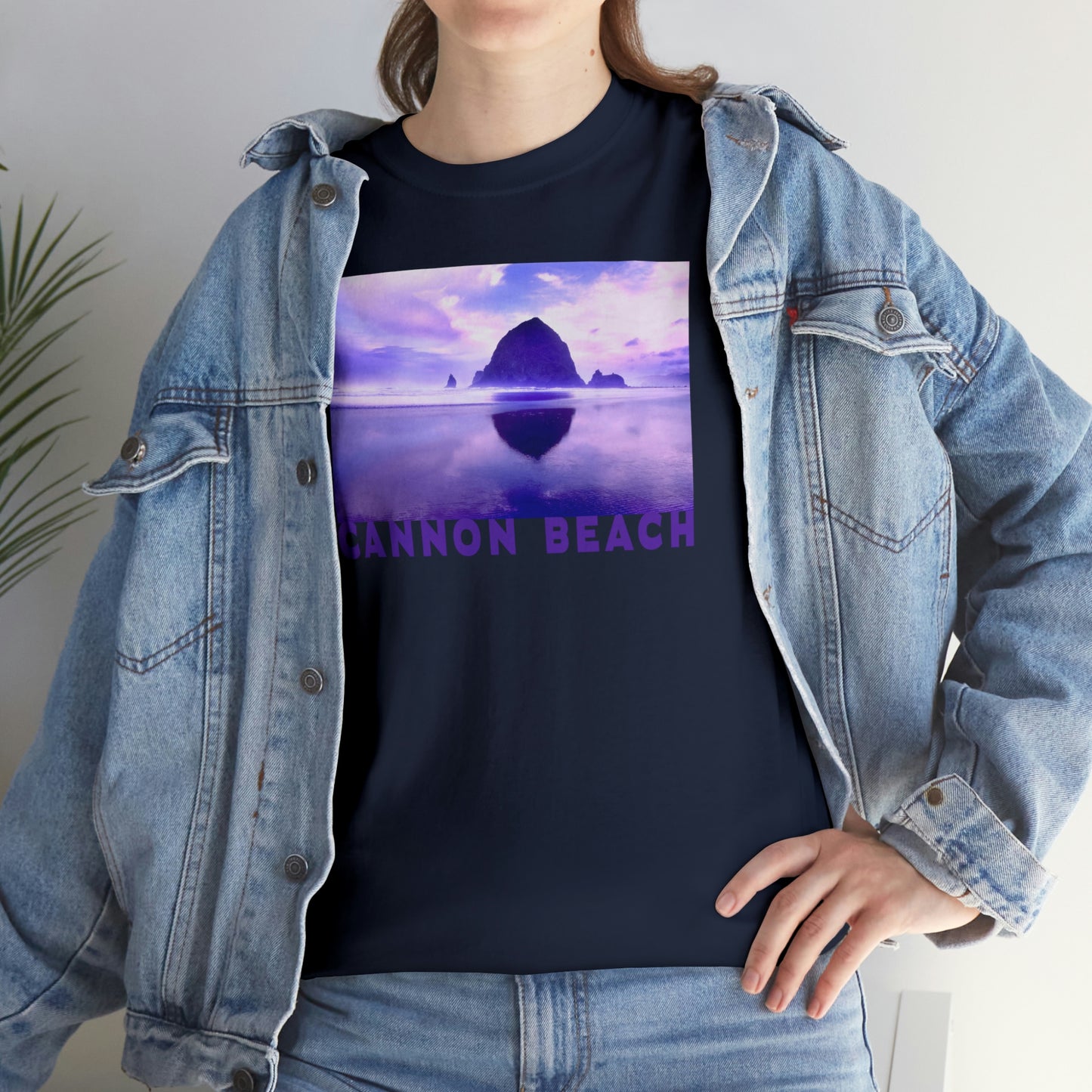 Cannon Beach, Unisex Heavy Cotton Tee