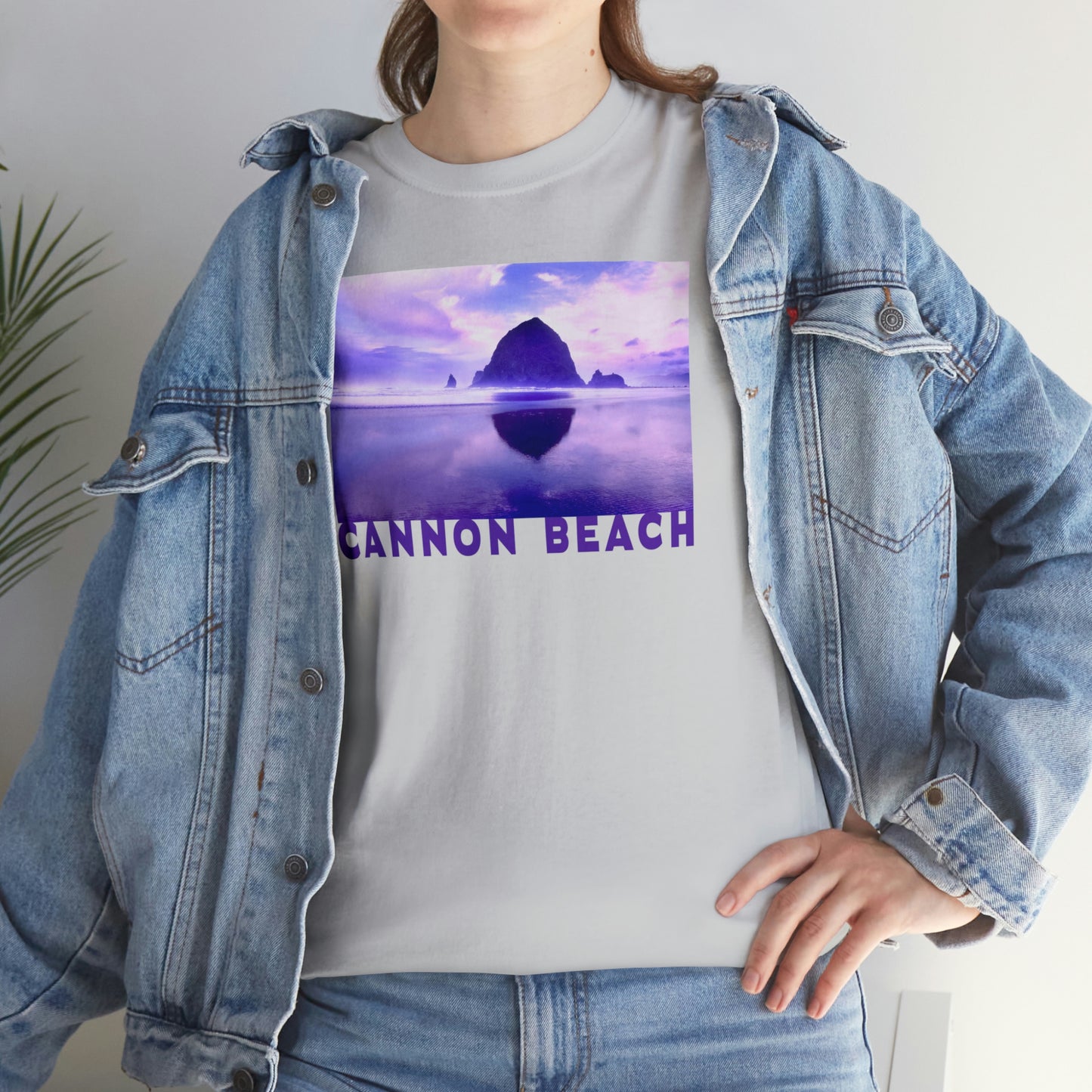 Cannon Beach, Unisex Heavy Cotton Tee