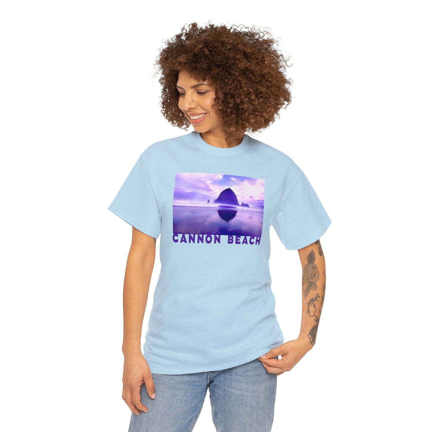 Cannon Beach, Unisex Heavy Cotton Tee