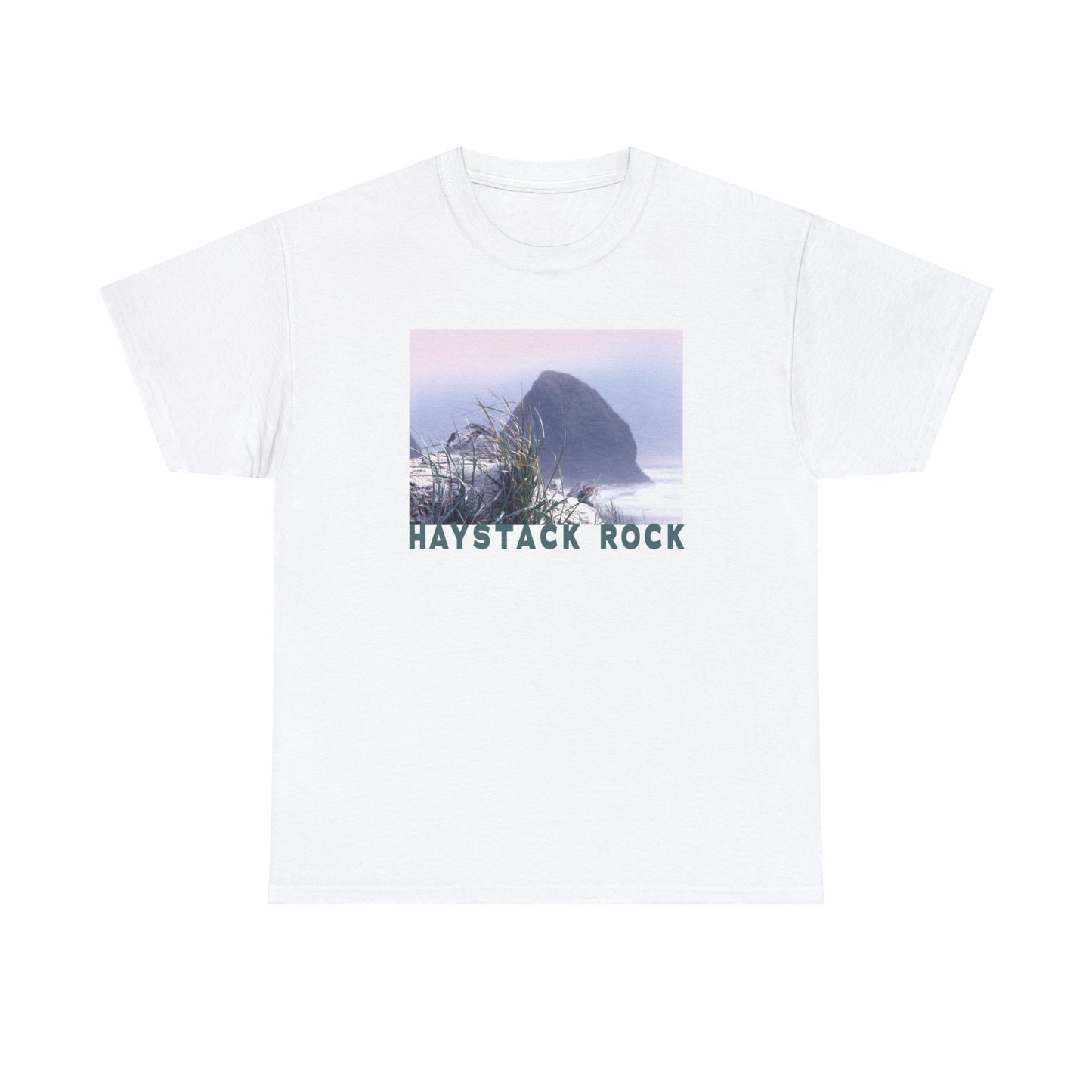 Haystack Rock, Unisex Heavy Cotton Tee