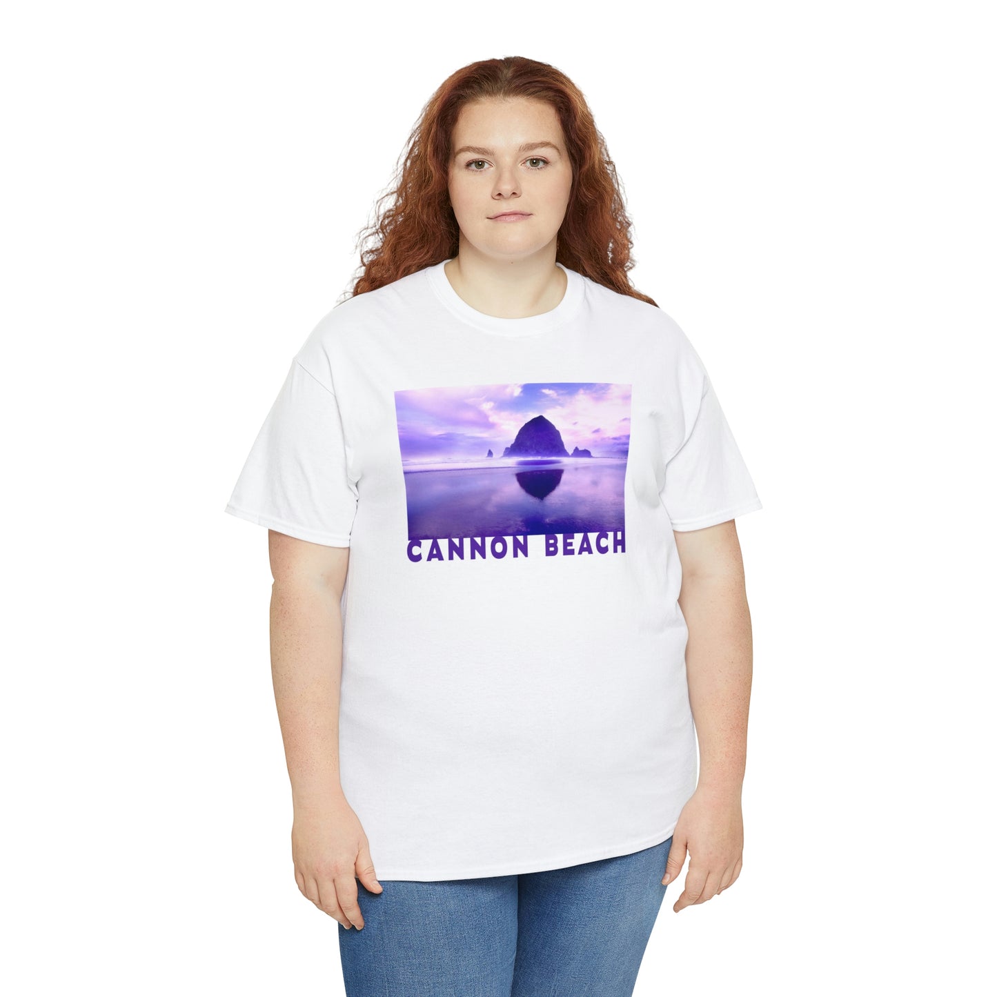 Cannon Beach, Unisex Heavy Cotton Tee