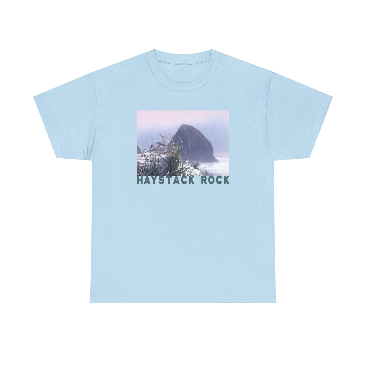 Haystack Rock, Unisex Heavy Cotton Tee