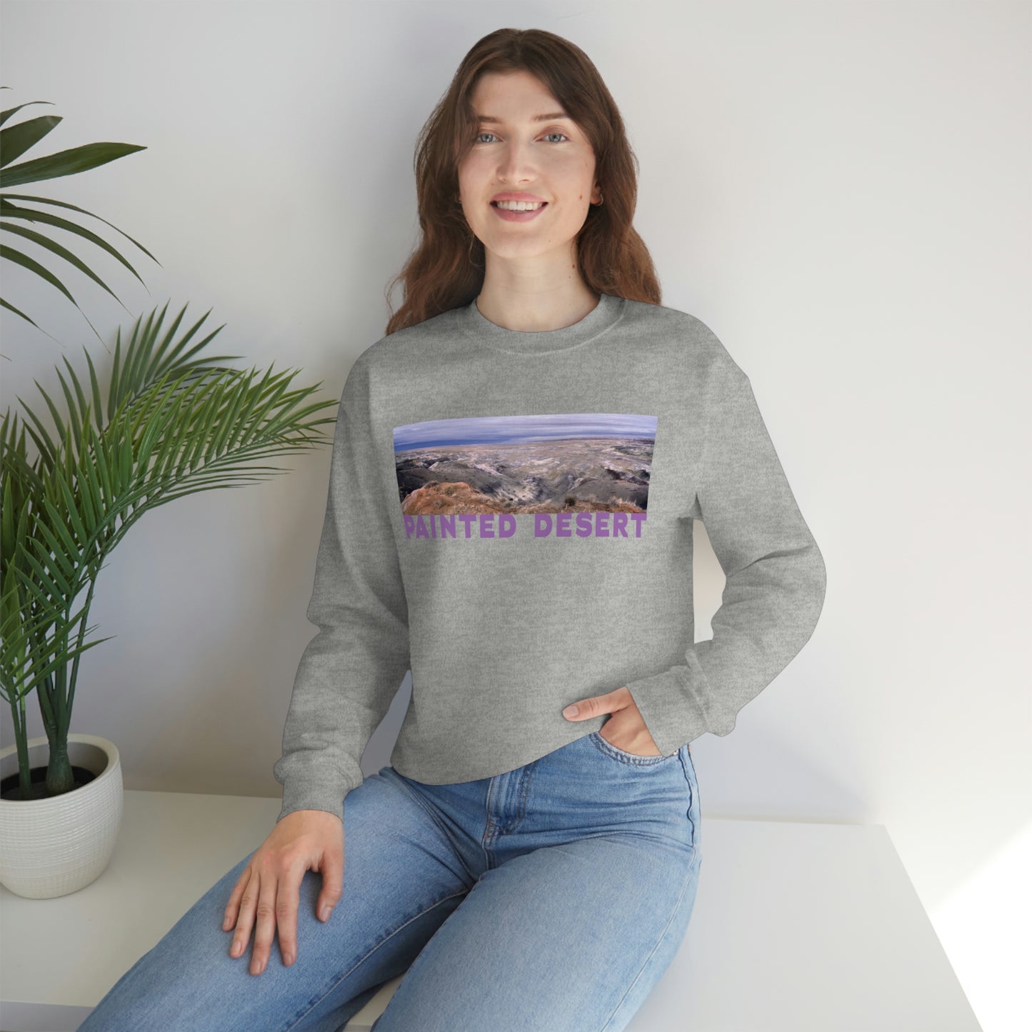 Painted Desert Unisex Heavy Blend™ Crewneck Sweatshirt