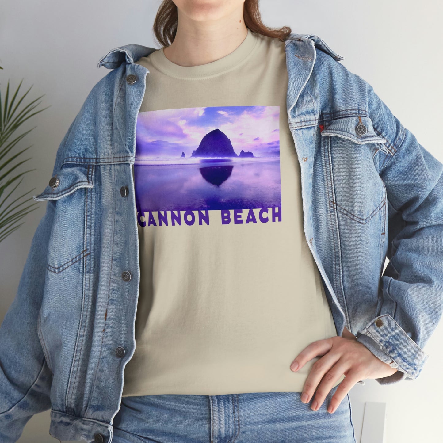 Cannon Beach, Unisex Heavy Cotton Tee