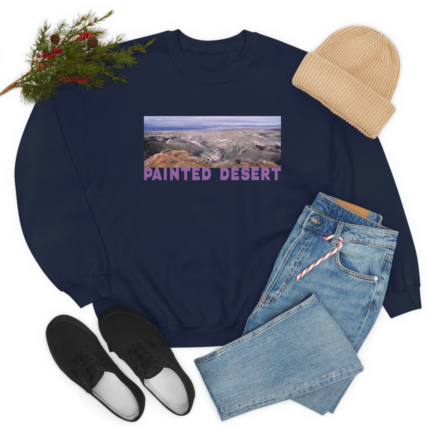 Painted Desert Unisex Heavy Blend™ Crewneck Sweatshirt