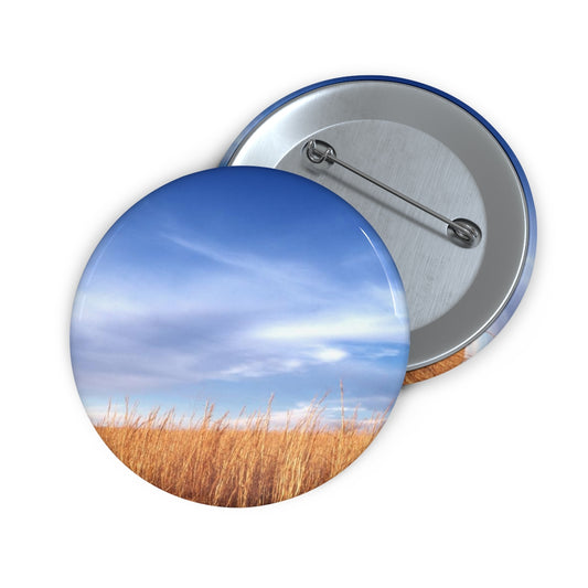 Winter Wheat pin button