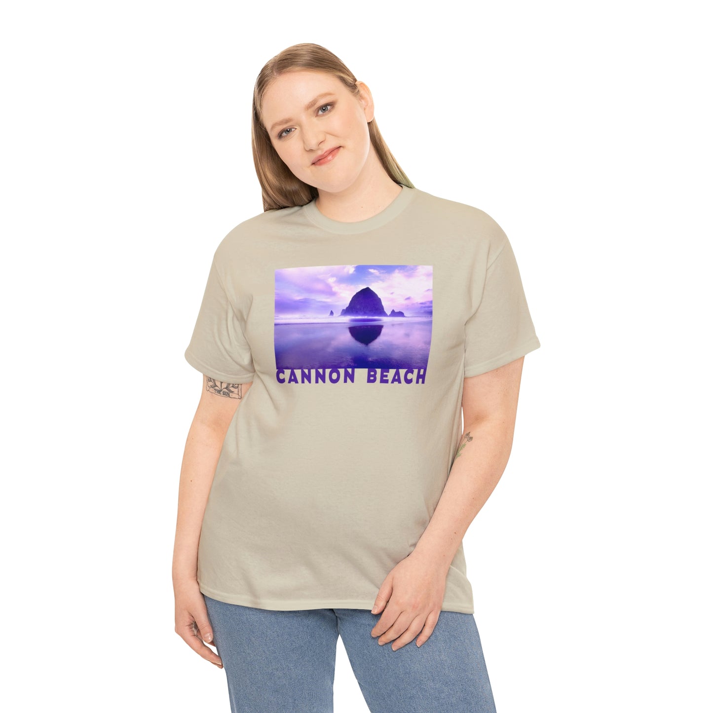 Cannon Beach, Unisex Heavy Cotton Tee