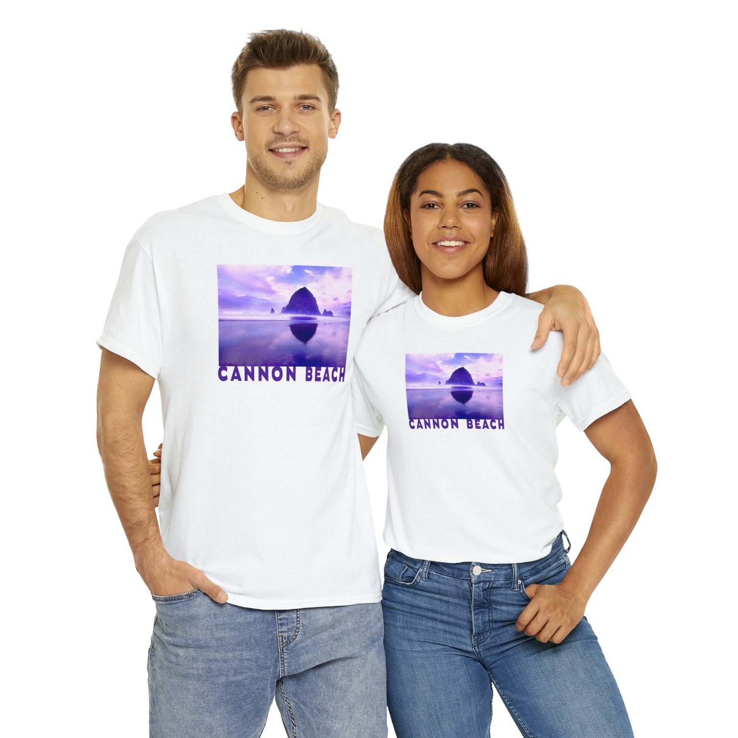 Cannon Beach, Unisex Heavy Cotton Tee