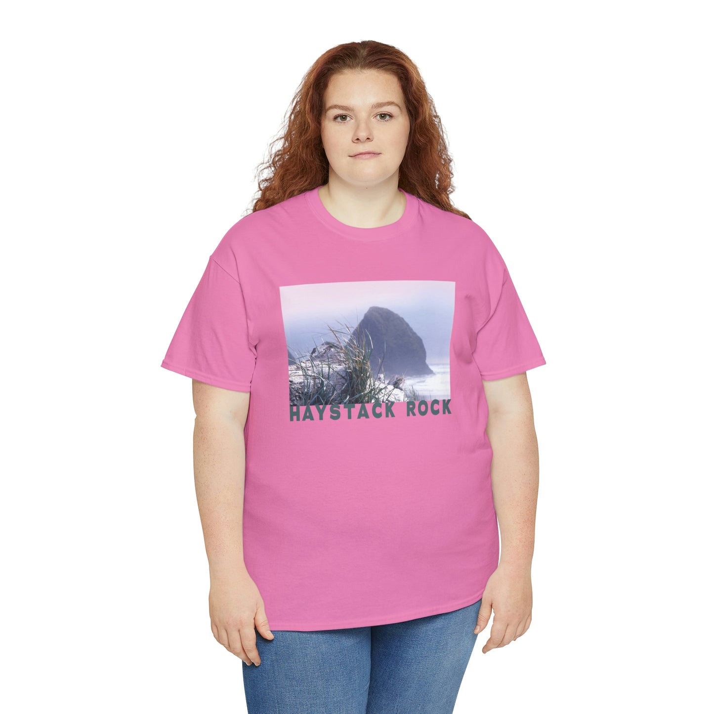 Haystack Rock, Unisex Heavy Cotton Tee