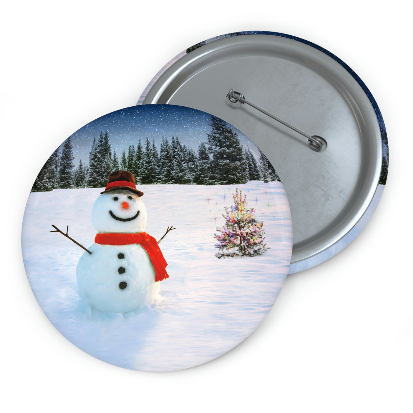 Wintertime pin button