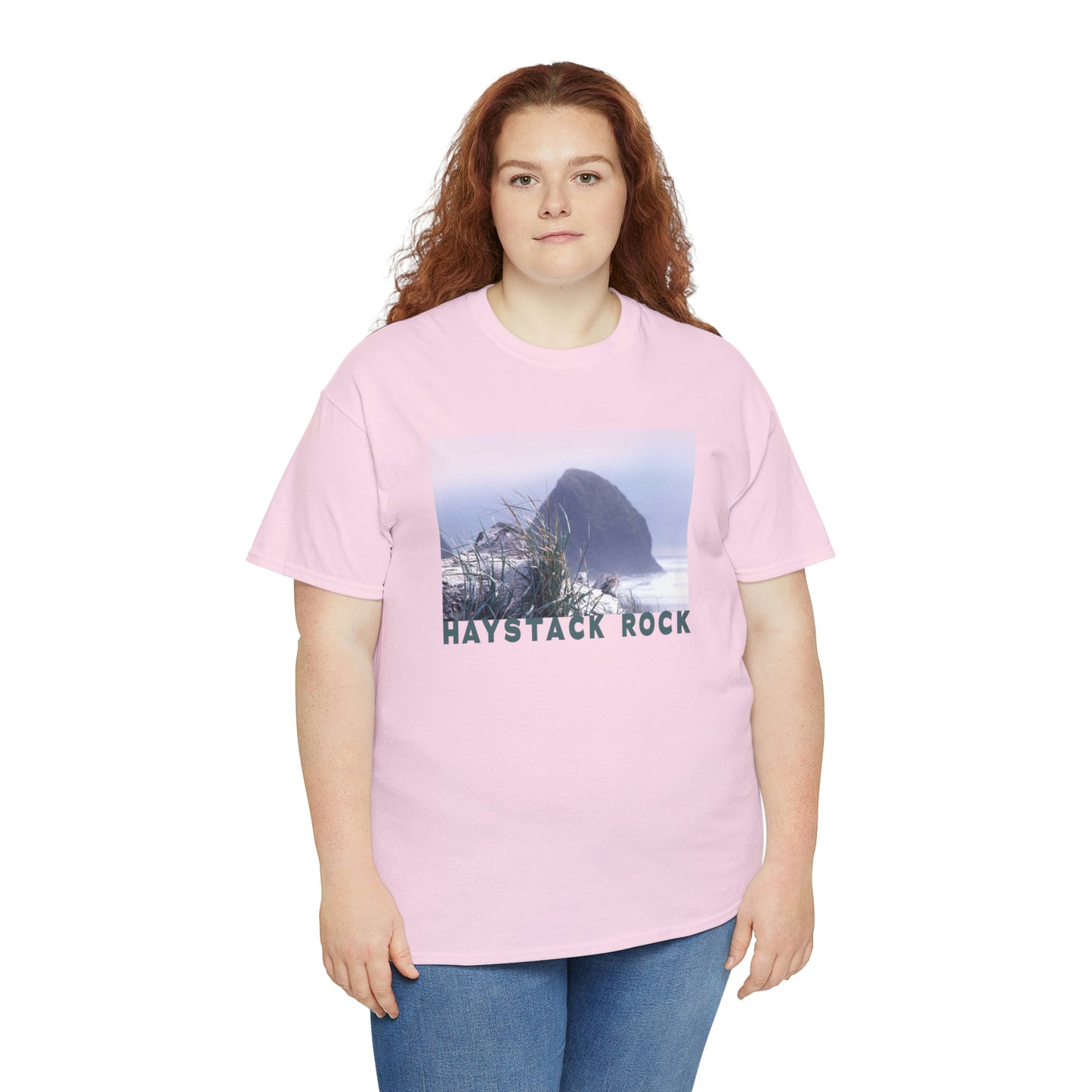 Haystack Rock, Unisex Heavy Cotton Tee