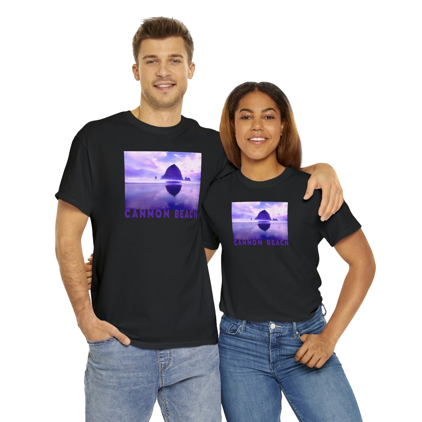 Cannon Beach, Unisex Heavy Cotton Tee