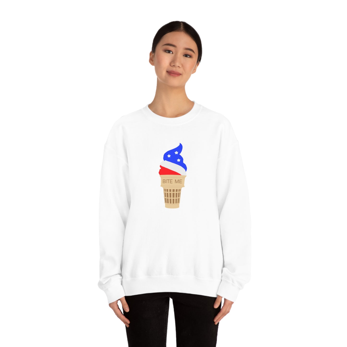 Bite Me Unisex Heavy Blend™ Crewneck Sweatshirt