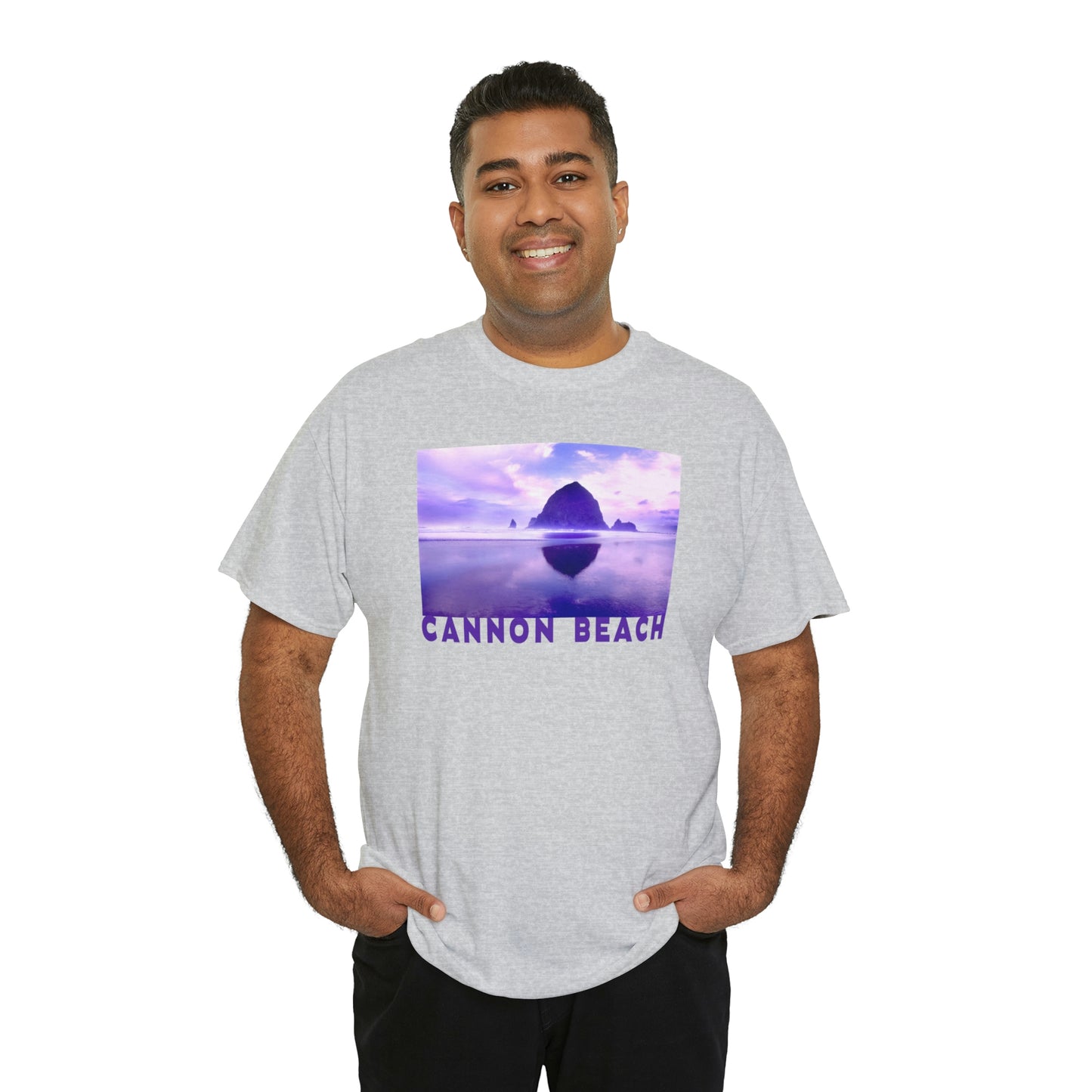 Cannon Beach, Unisex Heavy Cotton Tee