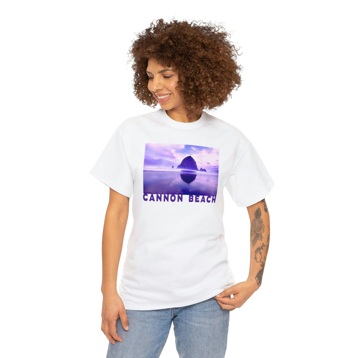 Cannon Beach, Unisex Heavy Cotton Tee