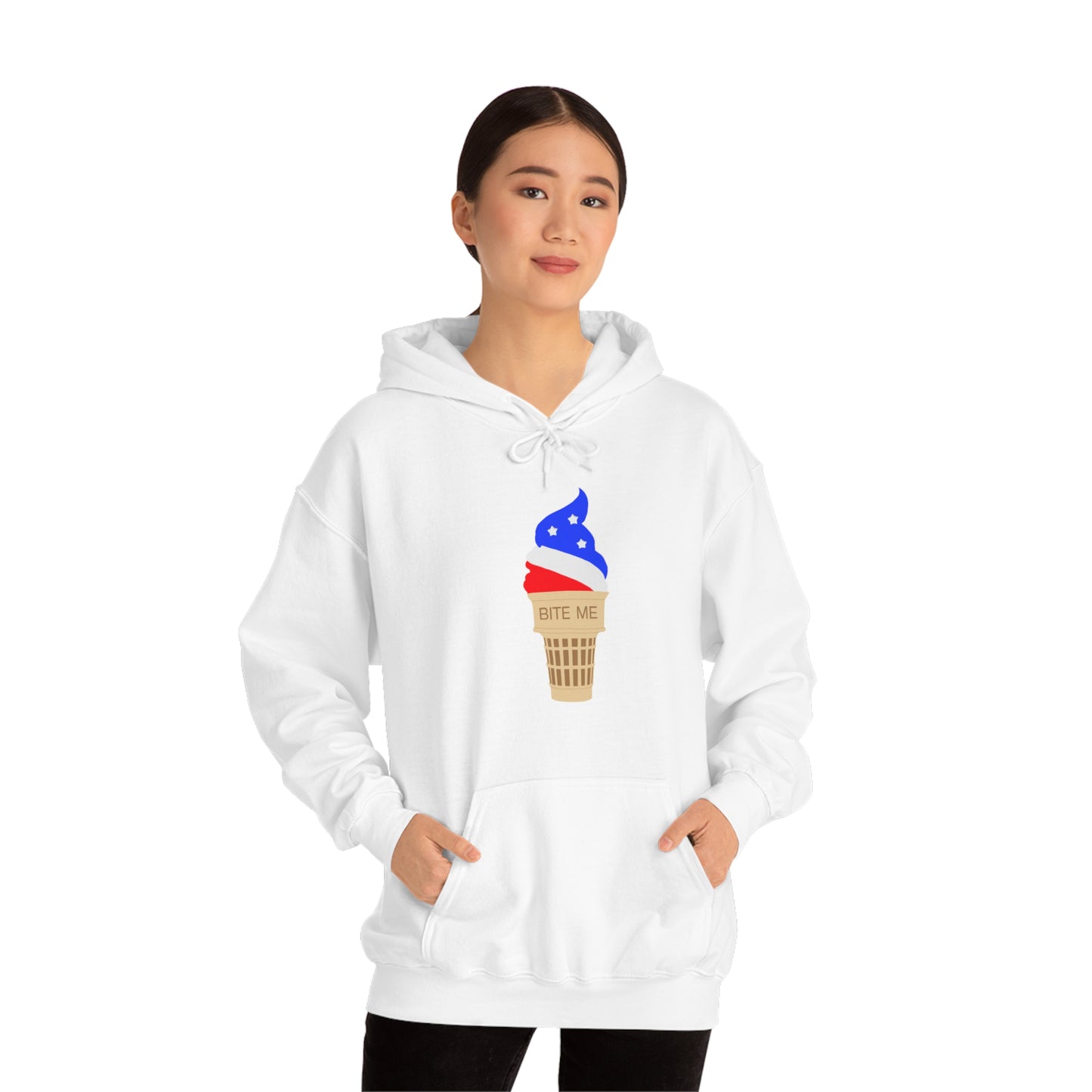 Bite Me Unisex Heavy Blend™ Hooded Sweatshirt