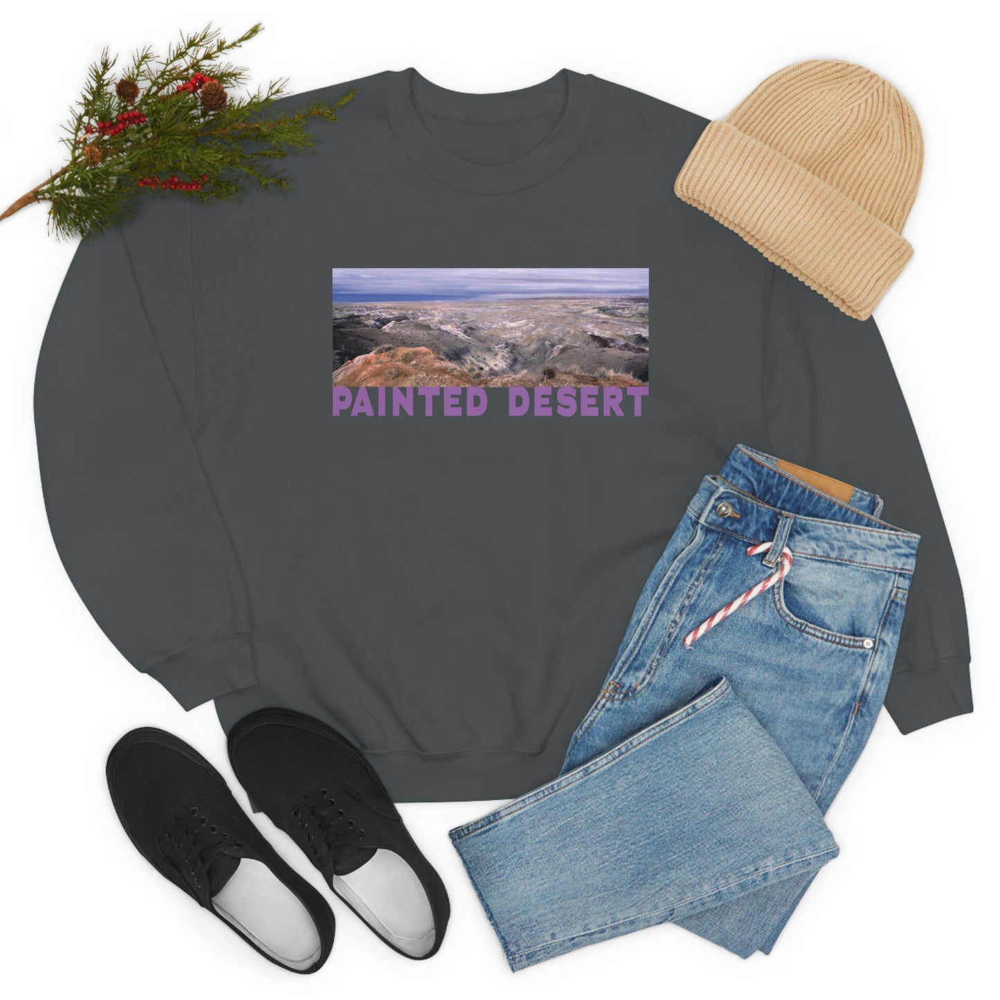 Painted Desert Unisex Heavy Blend™ Crewneck Sweatshirt